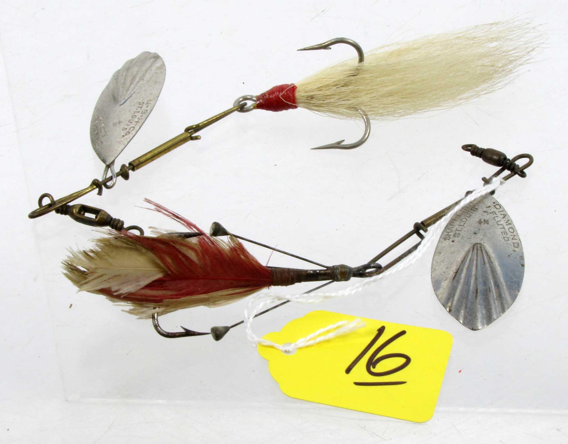 LOT: 2; Shap. fishing spinner lures