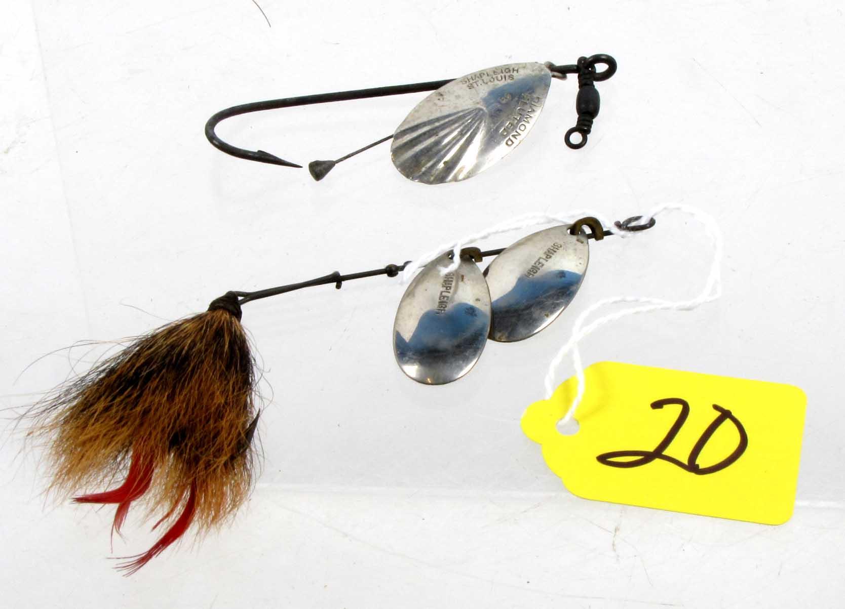 LOT: 2; Shap. fishing spinner lures