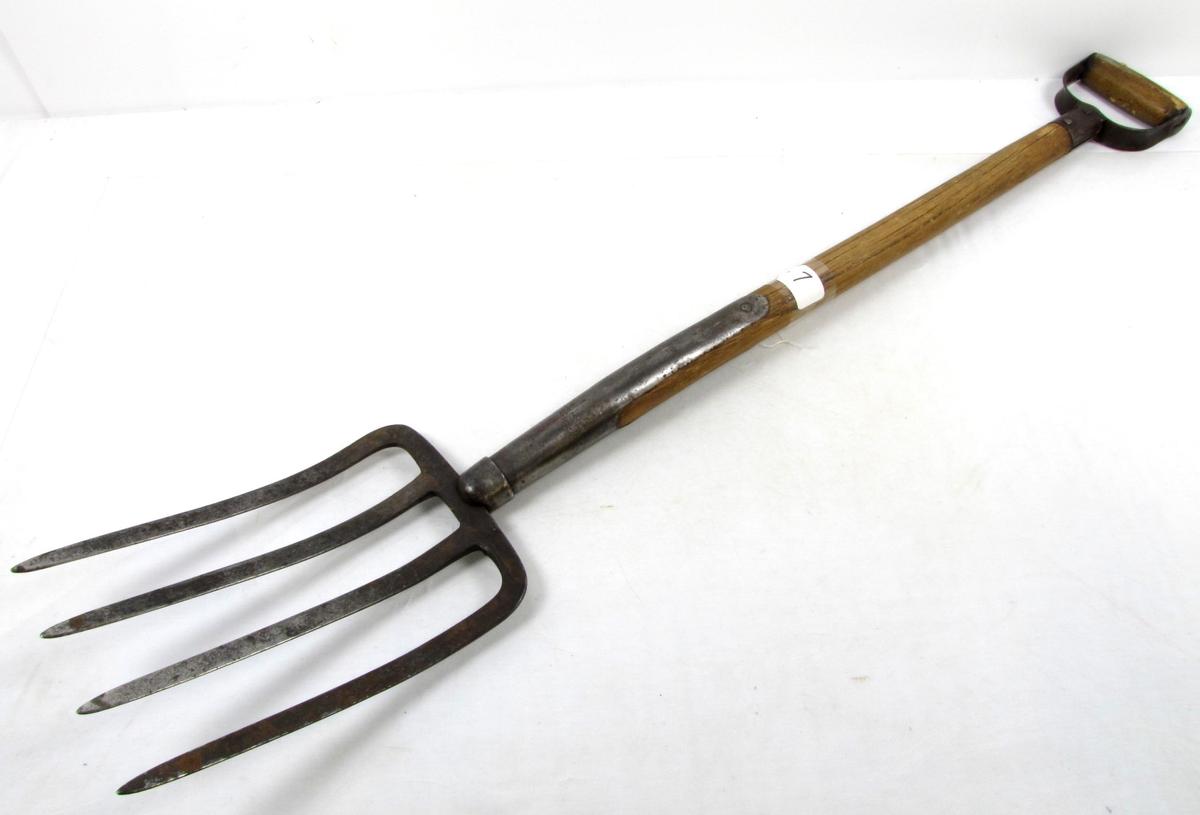 Win. Spading Forks 4 Tines, Metal "d" Handle, --no Shipping--