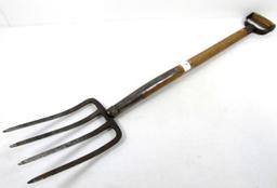 Win. Spading Forks 4 Tines, Metal "d" Handle, --no Shipping--