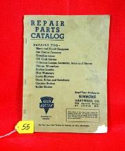 S055: Keen Kutter Repair Parts Catalog