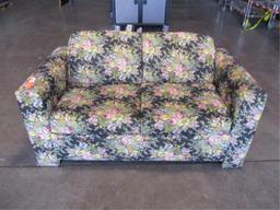 Multi-colored Floral Sofa