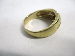 14k YG Mens Ring