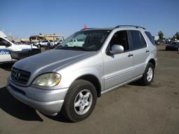 2001 Mercedes-Benz ML 320