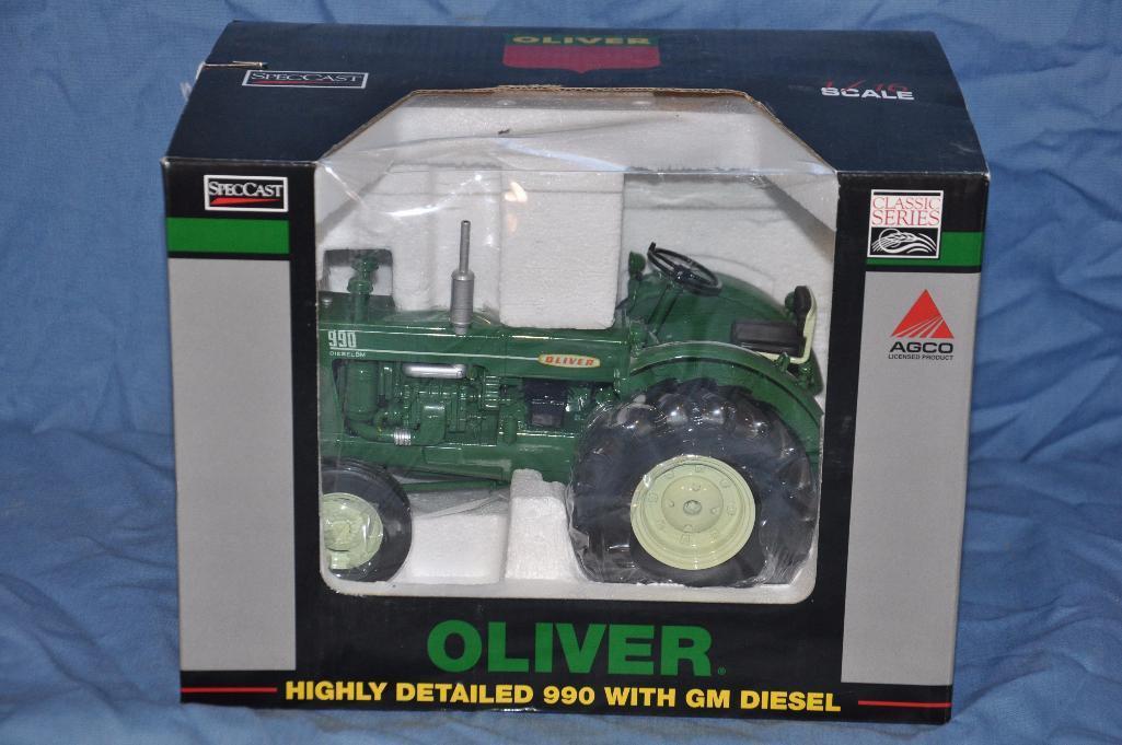 SpecCast 1/16 Scale Oliver 990 Tractor with GM Diesel