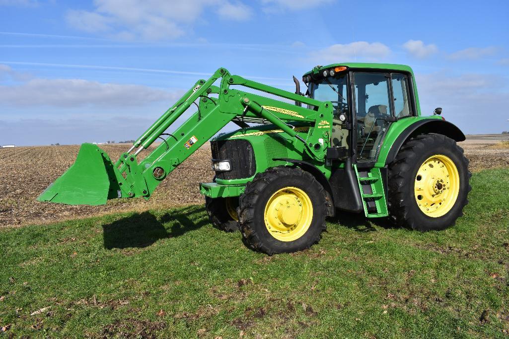 '06 JD 7520 MFWD tractor