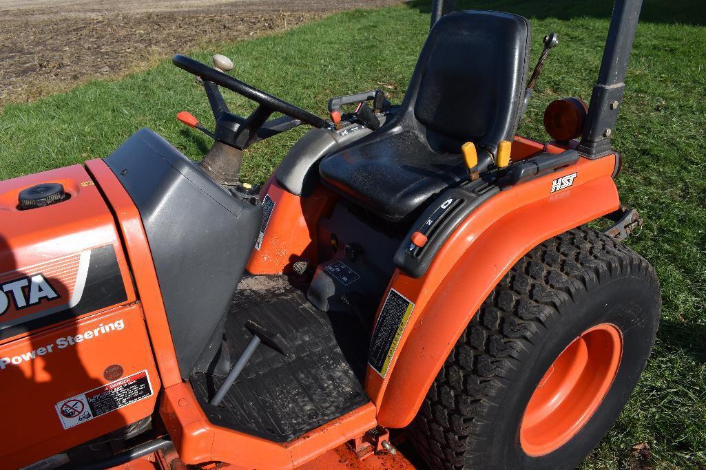 Kubota B2400 MFWD compact tractor