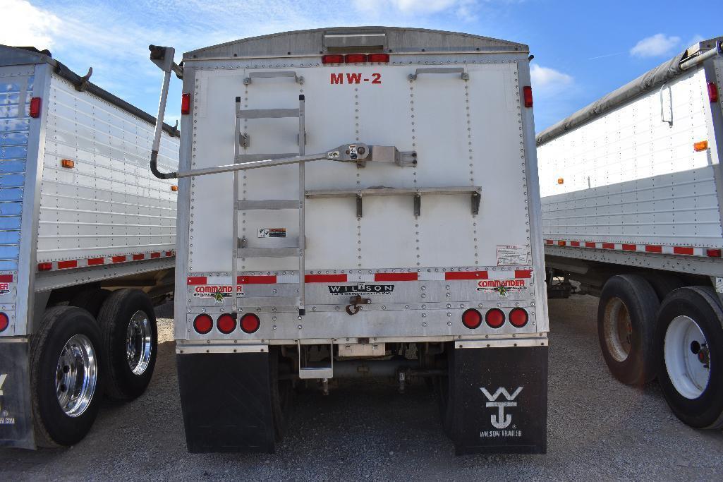 '01 Wilson Commander DWH-400C 41' hopper bottom grain trailer