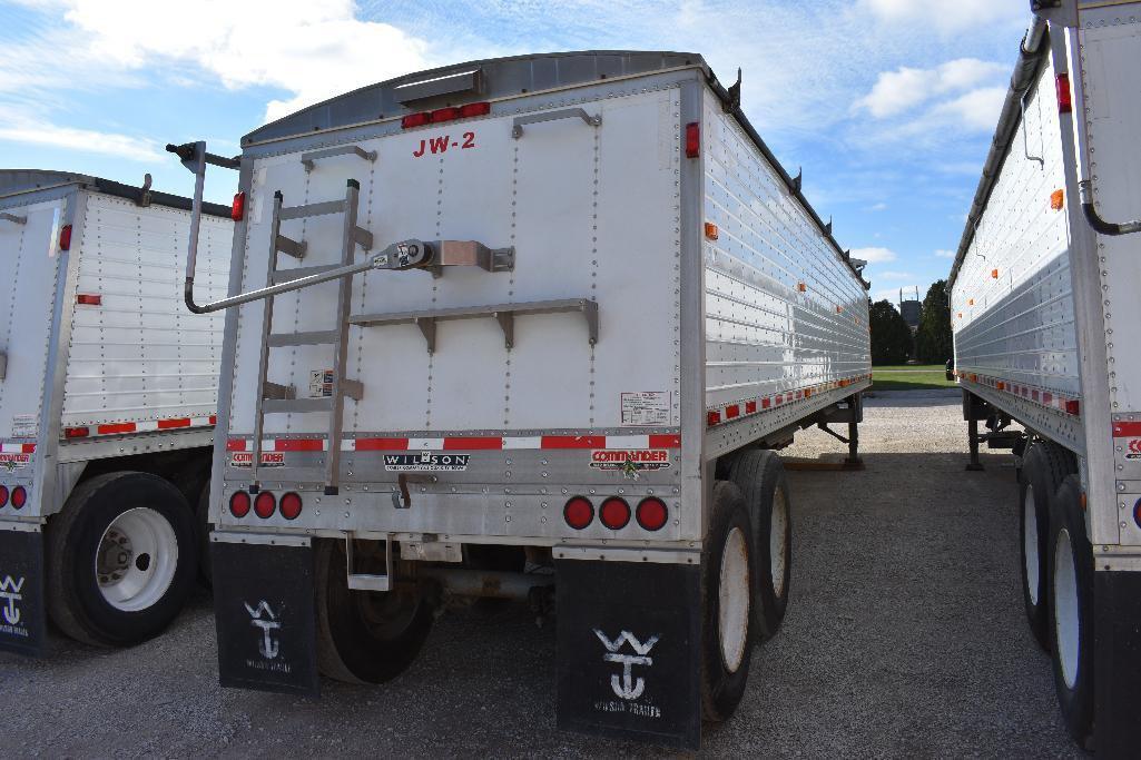 '00 Wilson Commander DWH-400C 41' hopper bottom grain trailer