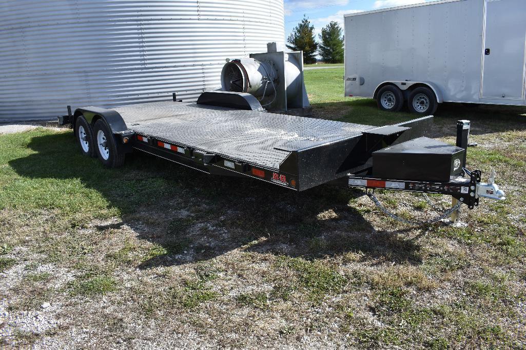 '16 B-B CHT2210E flatbed trailer