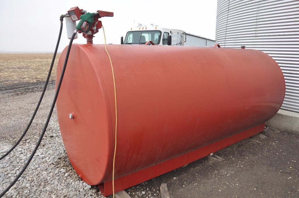 2,000 gal. fuel barrel w/pump