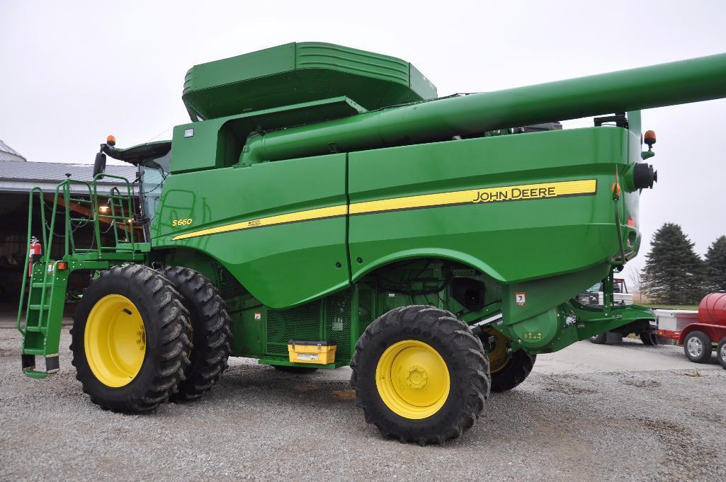 '12 JD S660 2wd combine