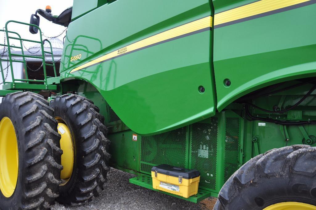 '12 JD S660 2wd combine