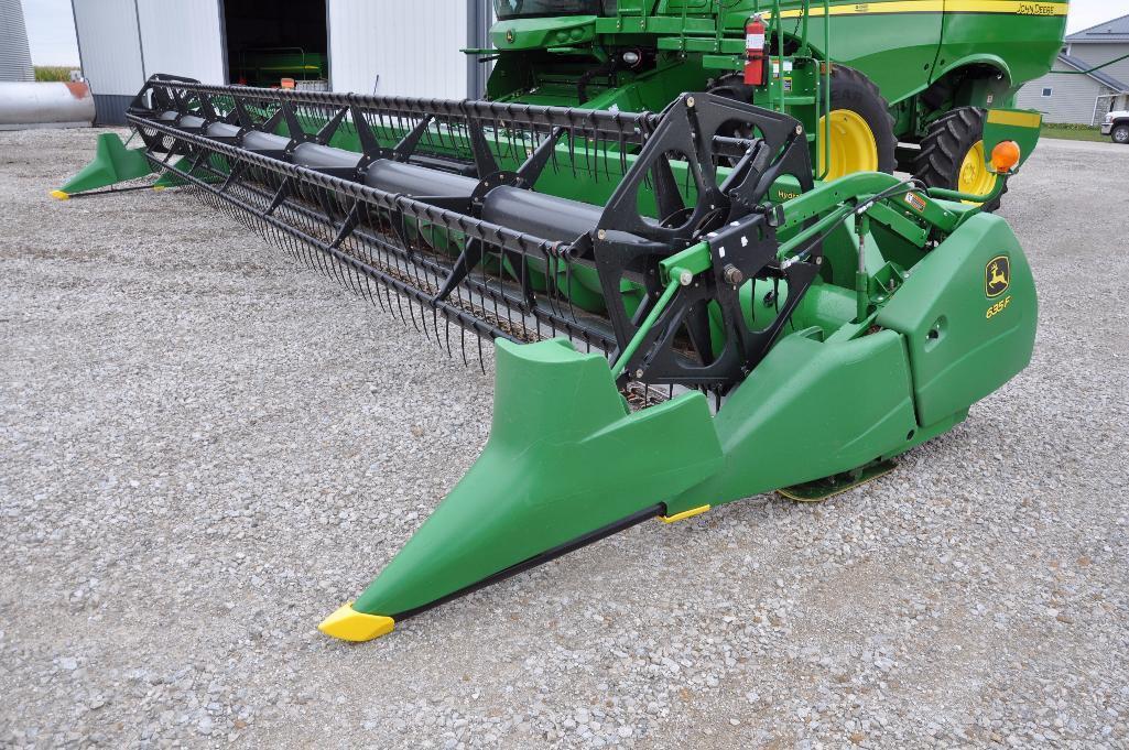 '10 JD 635F HydraFlex 35' flex platform