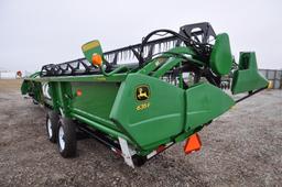 '10 JD 635F HydraFlex 35' flex platform