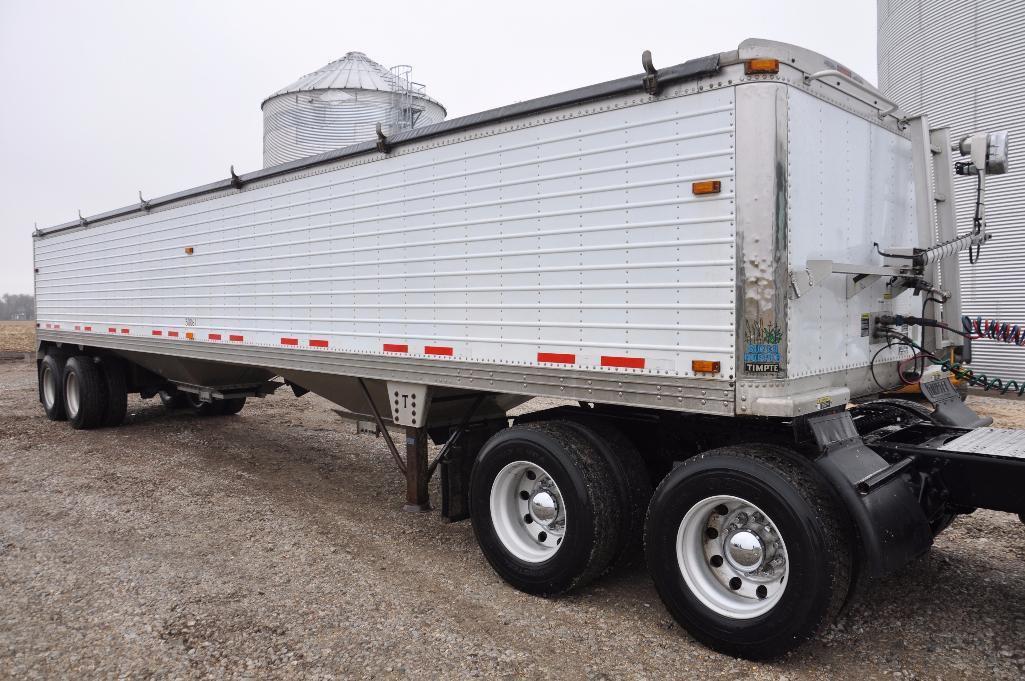 '02 Timpte 40' aluminum hopper bottom trailer