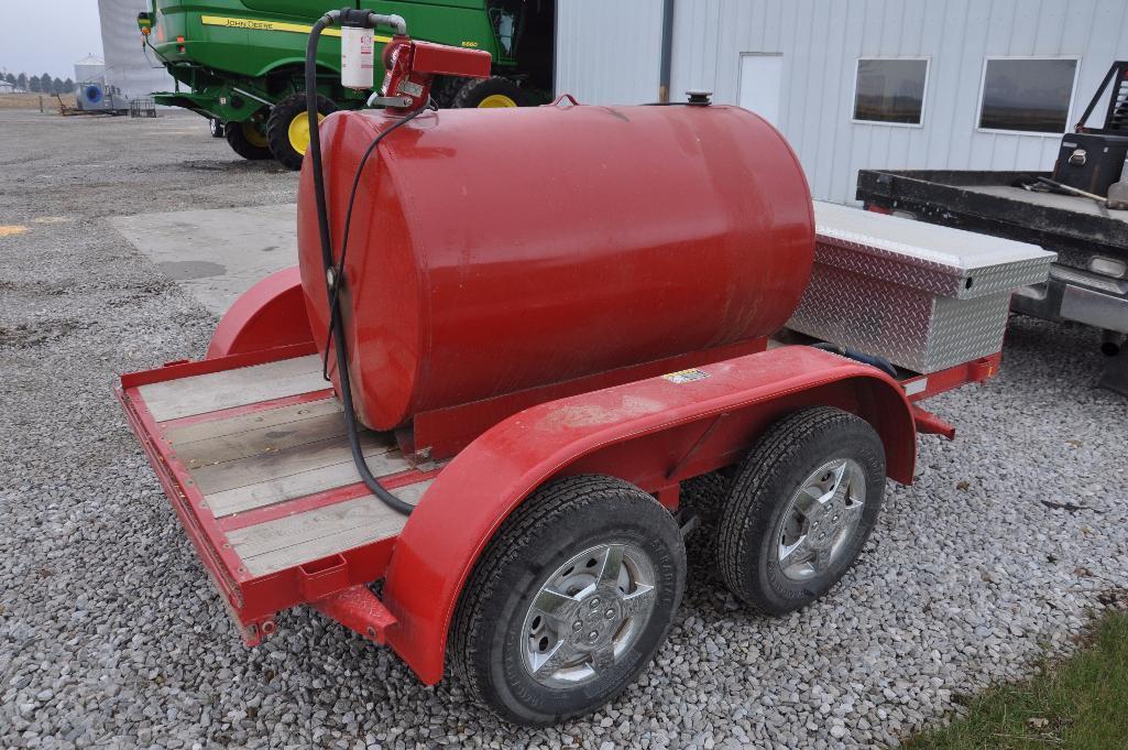 '13 HH 10' flatbed fuel trailer