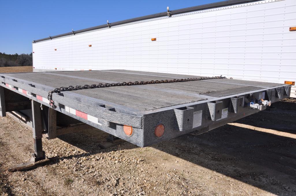 '03 Jet 52' steel step deck trailer