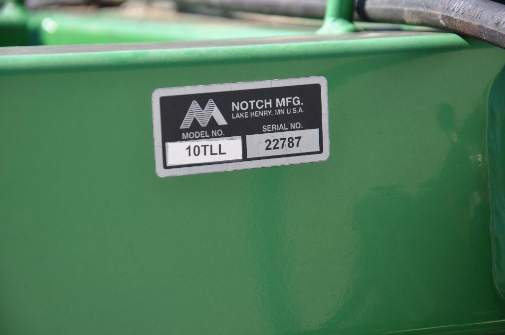 Notch 10TLL 10' pull-type box blade