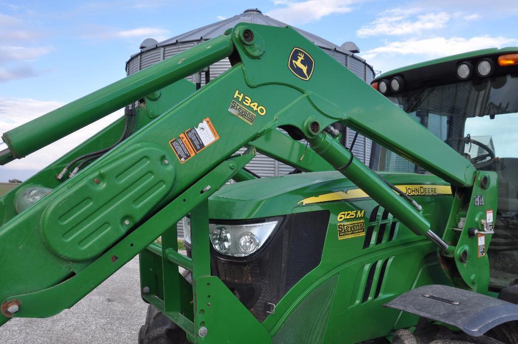 '13 JD 6125M MFWD tractor w/loader