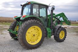 '13 JD 6125M MFWD tractor w/loader