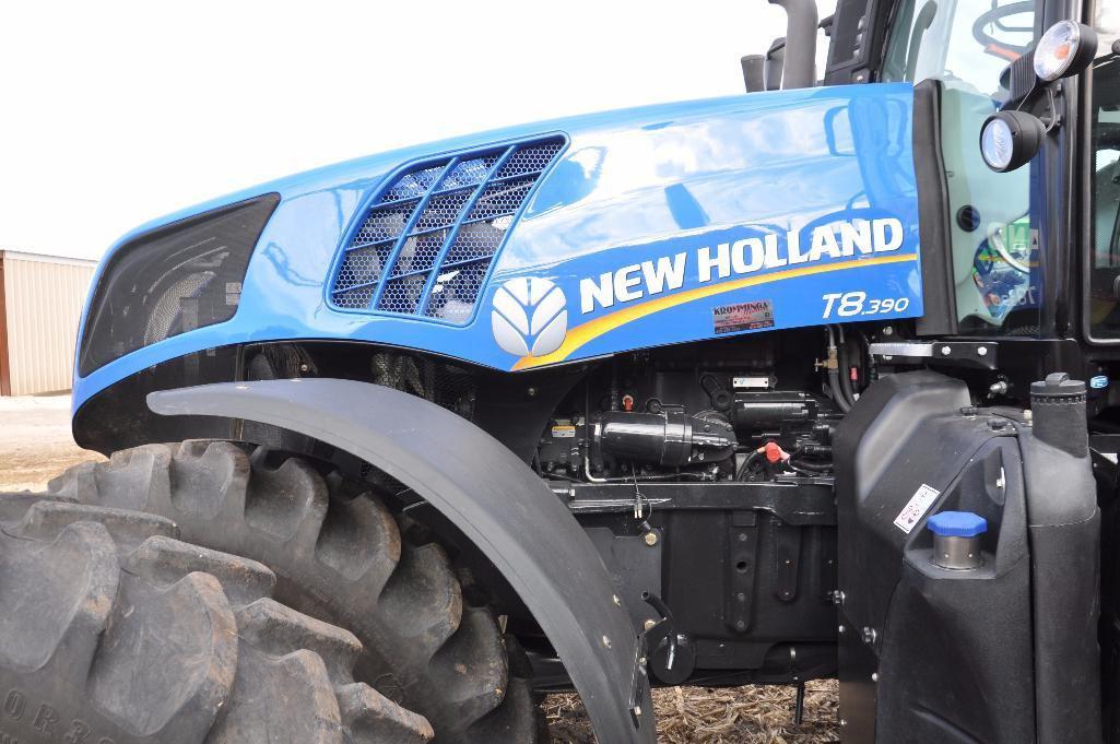 '13 New Holland T8.390 MFWD tractor