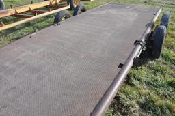 Donahue 7'x21' trailer, with steel floor