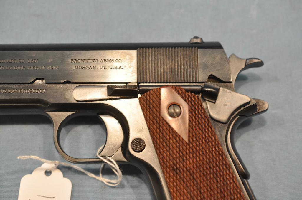 Browning Model 1911 US Army .45 ACP semi auto pistol