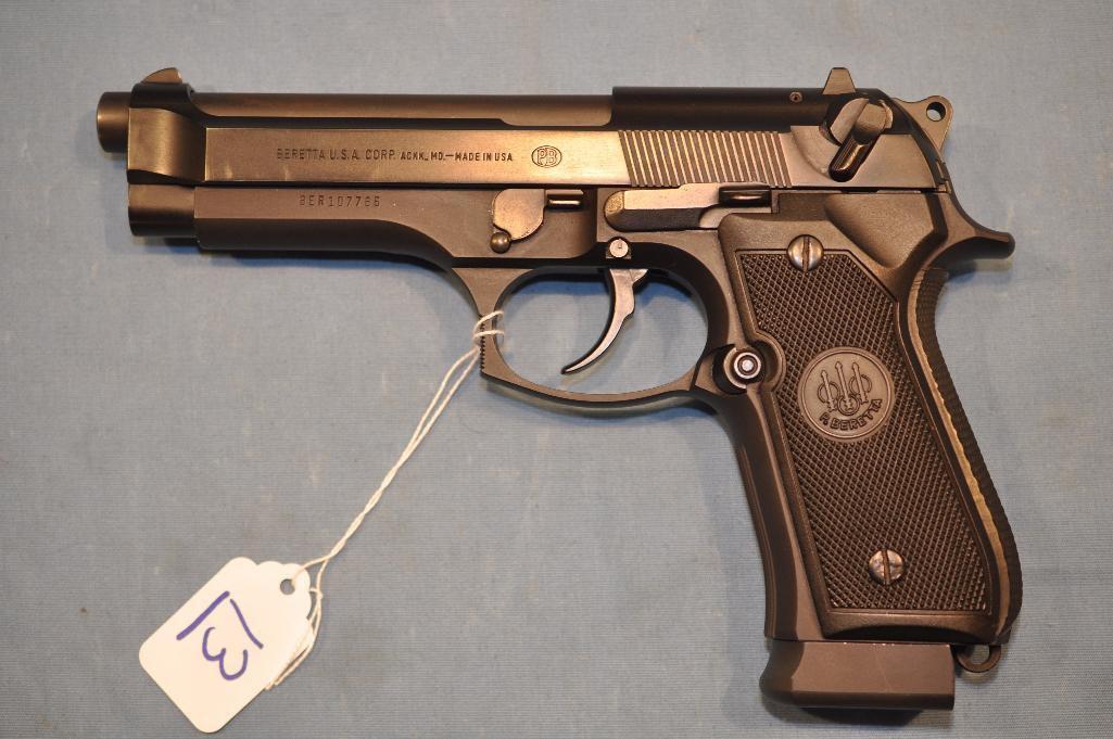 BERETTA MODEL 92FS 9MM SEMI AUTO PISTOL