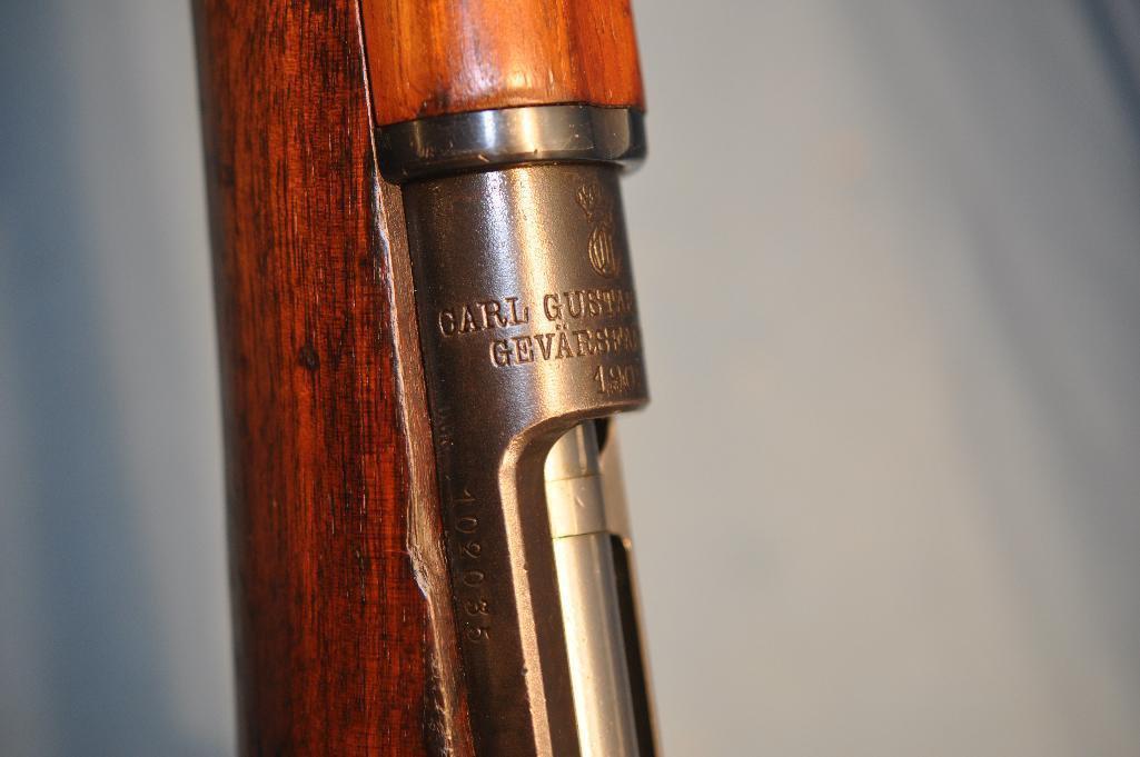 Carl Gustafas Stads Model 1896 6.5x55 Swedish Mauser