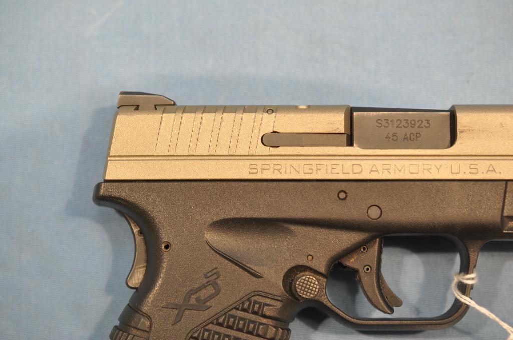 Springfield Armory XDS 3.3 .45 ACP semi-auto pistol