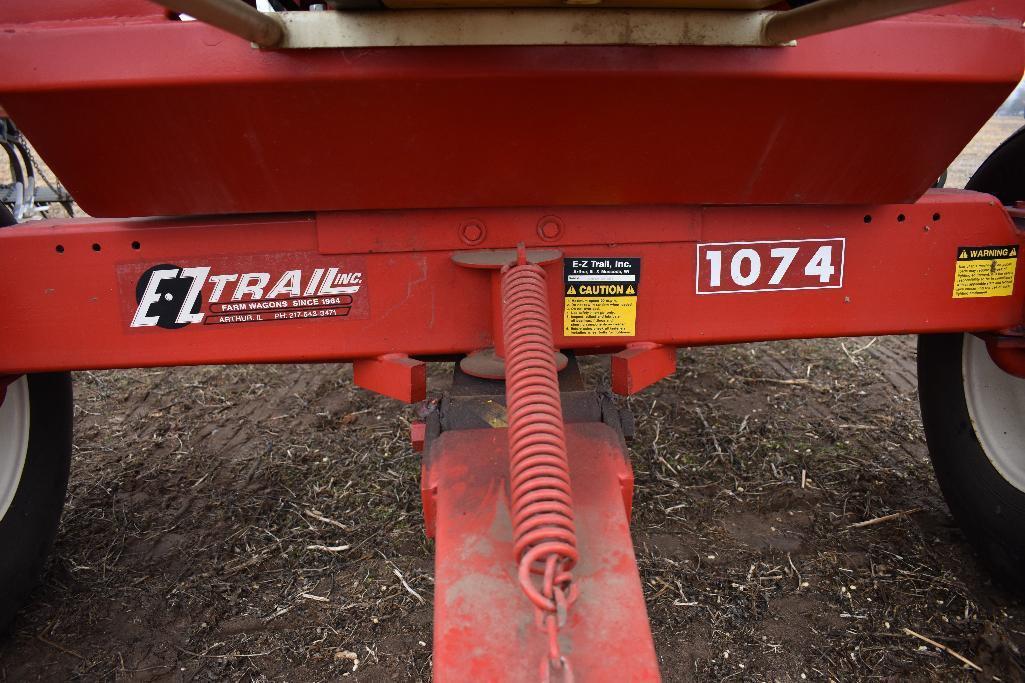 E-Z Trail 3400 dual compartment gravity wagon with 14' hyd. drive auger