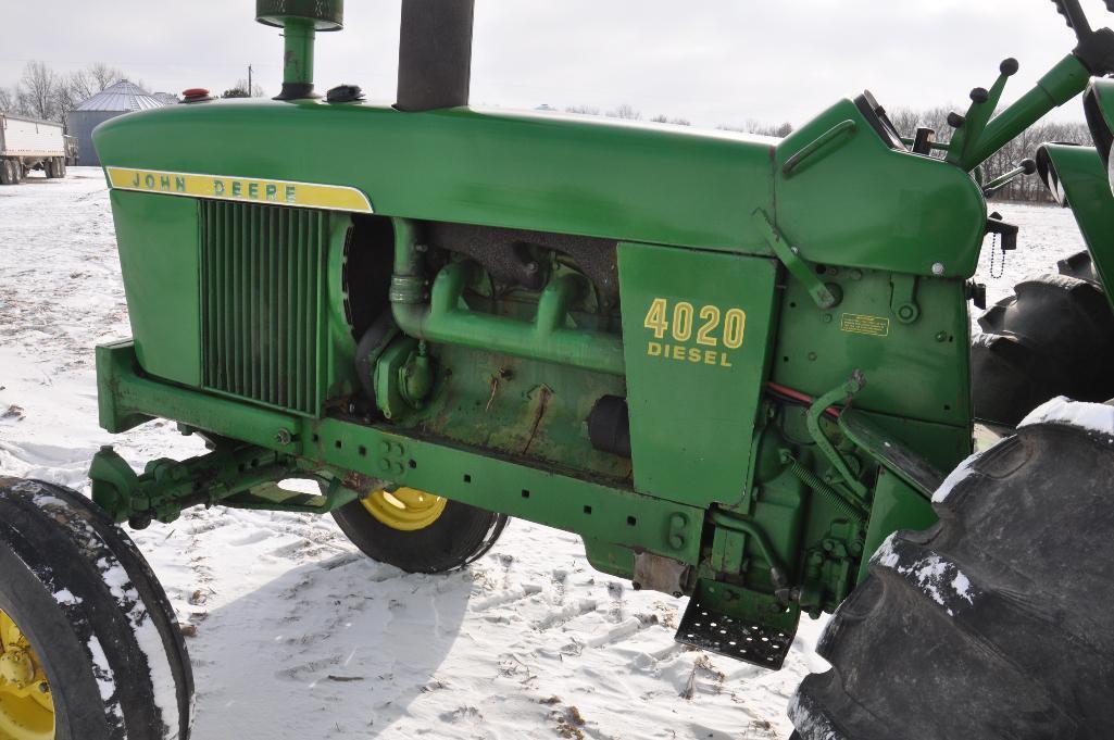 '67 JD 4020 2wd tractor