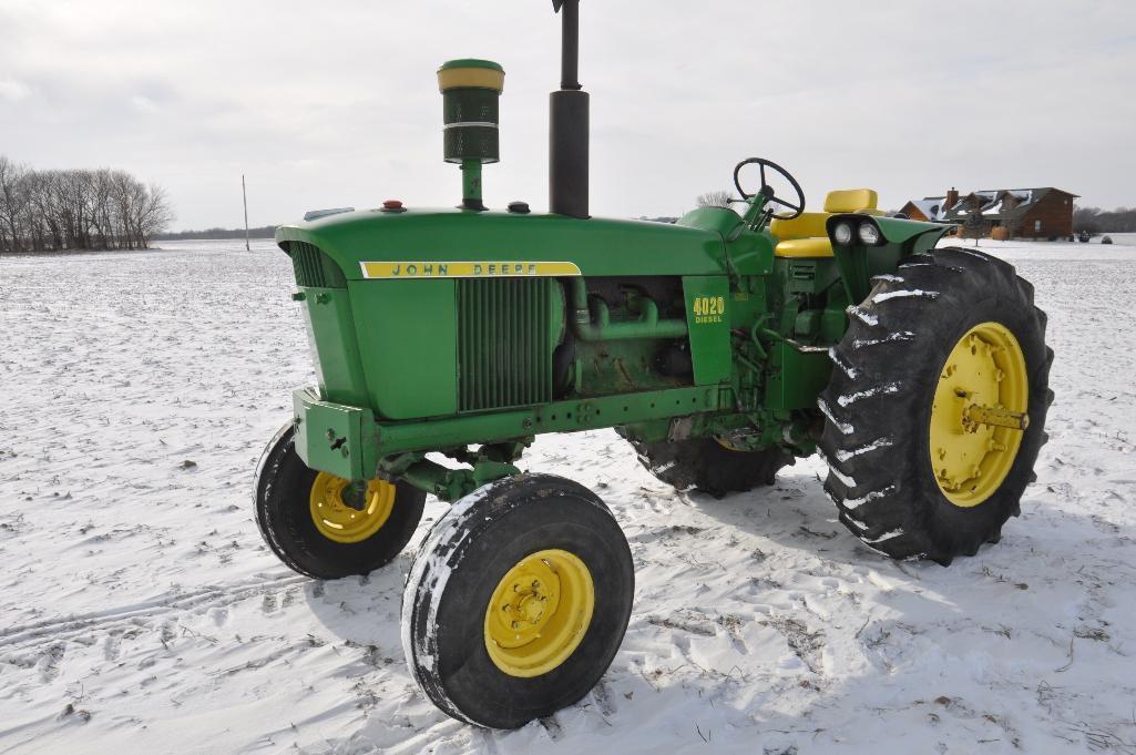 '67 JD 4020 2wd tractor