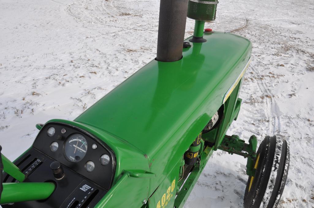 '67 JD 4020 2wd tractor