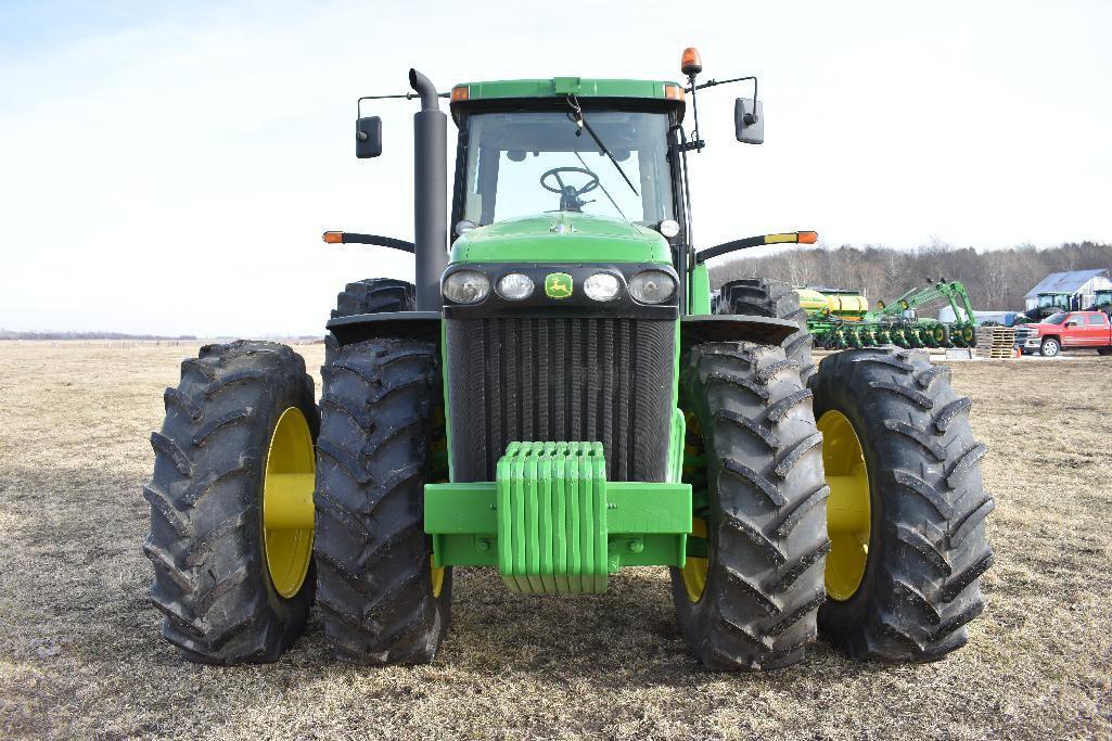 '04 JD 8520 MFWD tractor