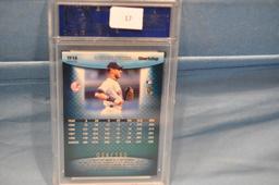 PSA GRADED 1999 FINEST DEREK JETER BLUE-REFRACTOR