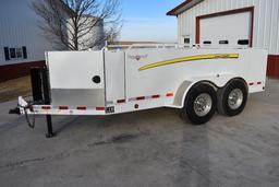 '12 Thundercreek ADT990UB-D fuel trailer