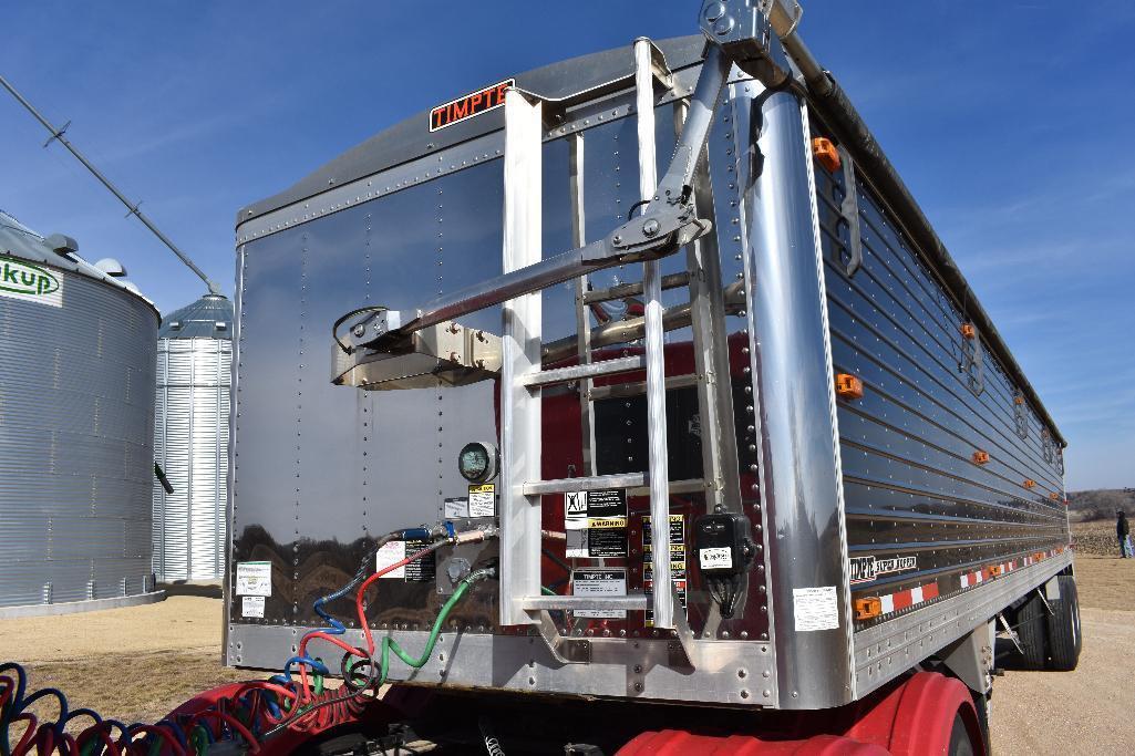 '14 Timpte Super Hopper 40' aluminum hopper bottom grain trailer