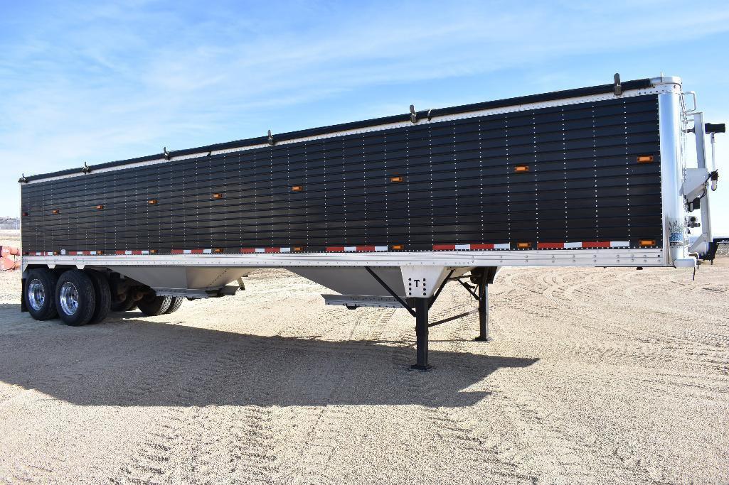 '08 Timpte Super Hopper 40' aluminum hopper bottom grain trailer