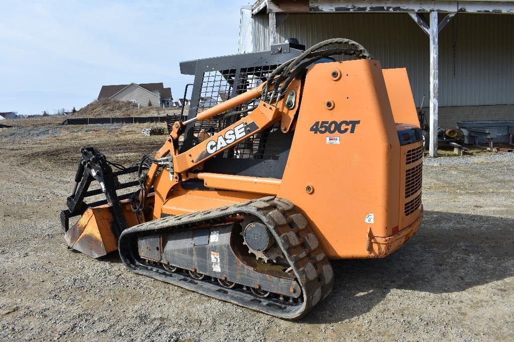 '07 Case 450CT tracked skid loader