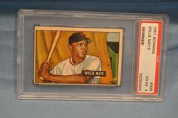 PSA GRADED 1951 BOWMAN WILLIE MAYS