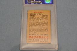 PSA GRADED 1951 BOWMAN WILLIE MAYS