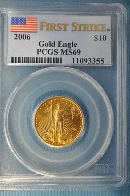 GCGS Graded 2006 $10.00 Gold Eagle