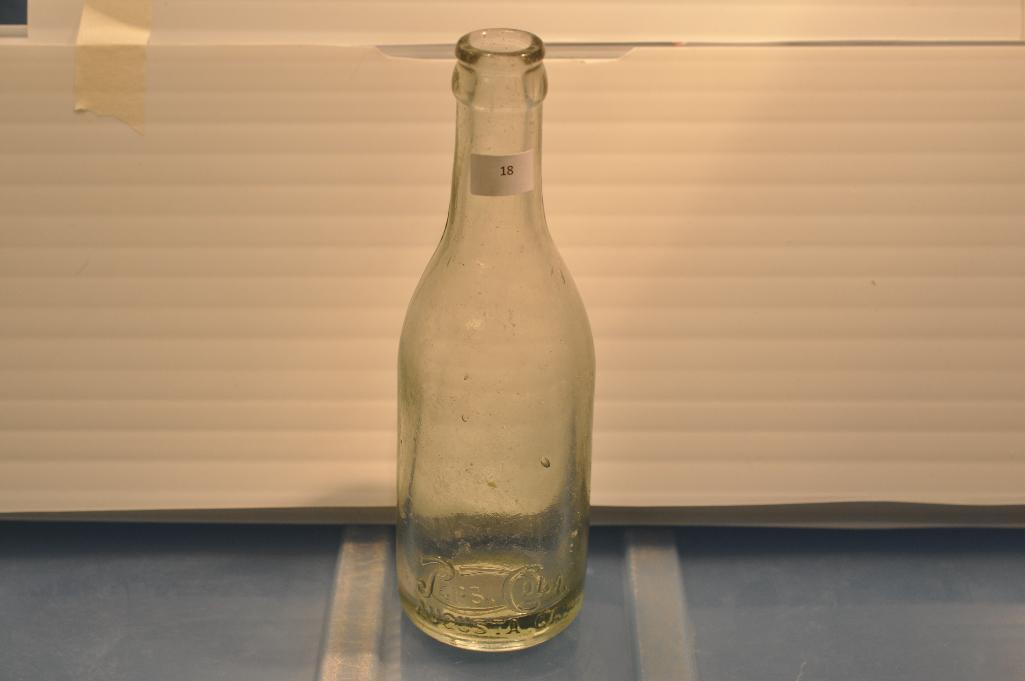 EARLY PEPSI VINTAGE GLASS BOTTLE