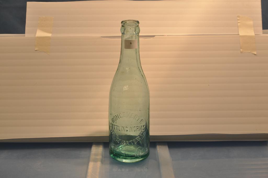 EARLY PEPSI VINTAGE GLASS BOTTLE