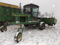 '93 JD 3430 self-propelled windrower