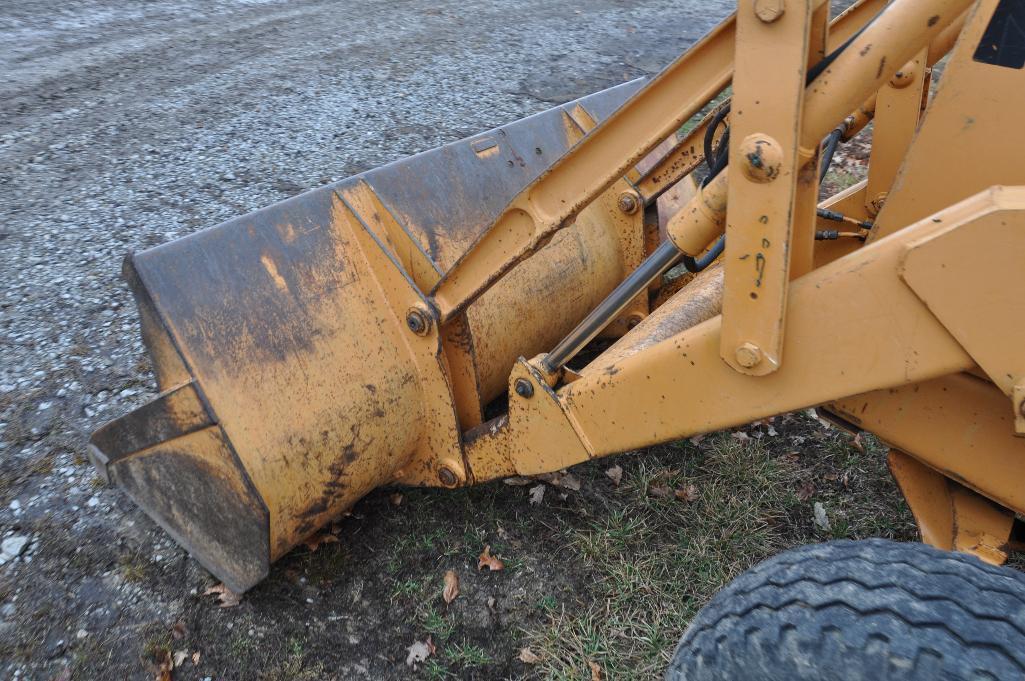 Case 580 Super E 2wd backhoe