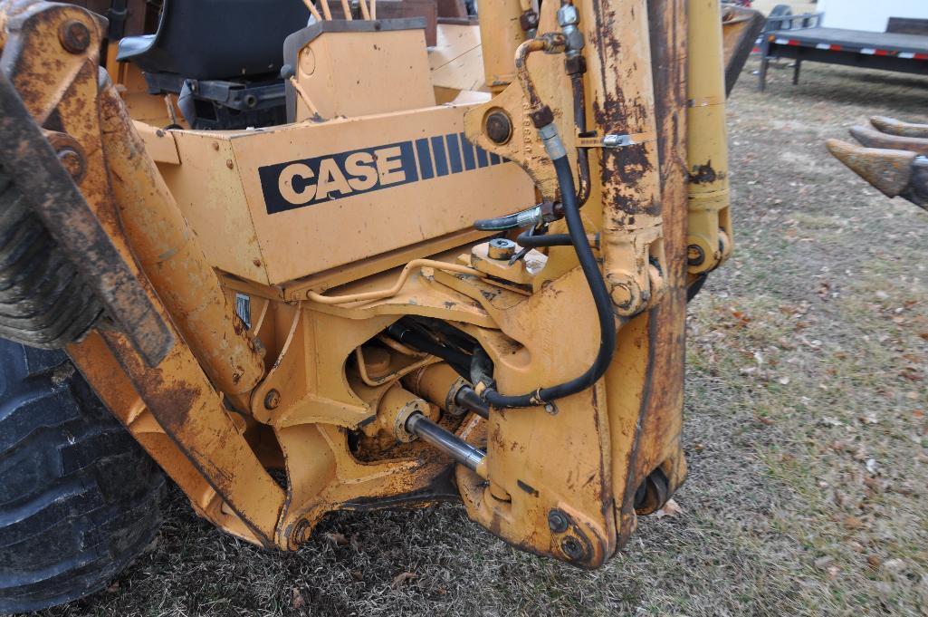 Case 580 Super E 2wd backhoe