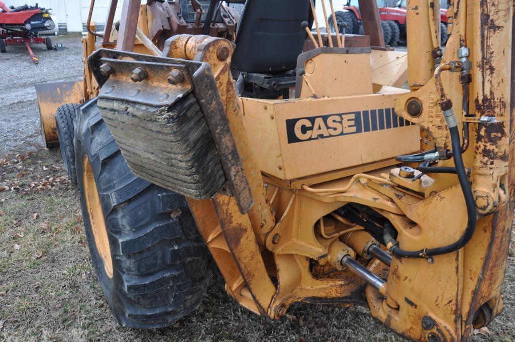 Case 580 Super E 2wd backhoe